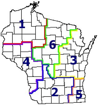 WSSA District Map image